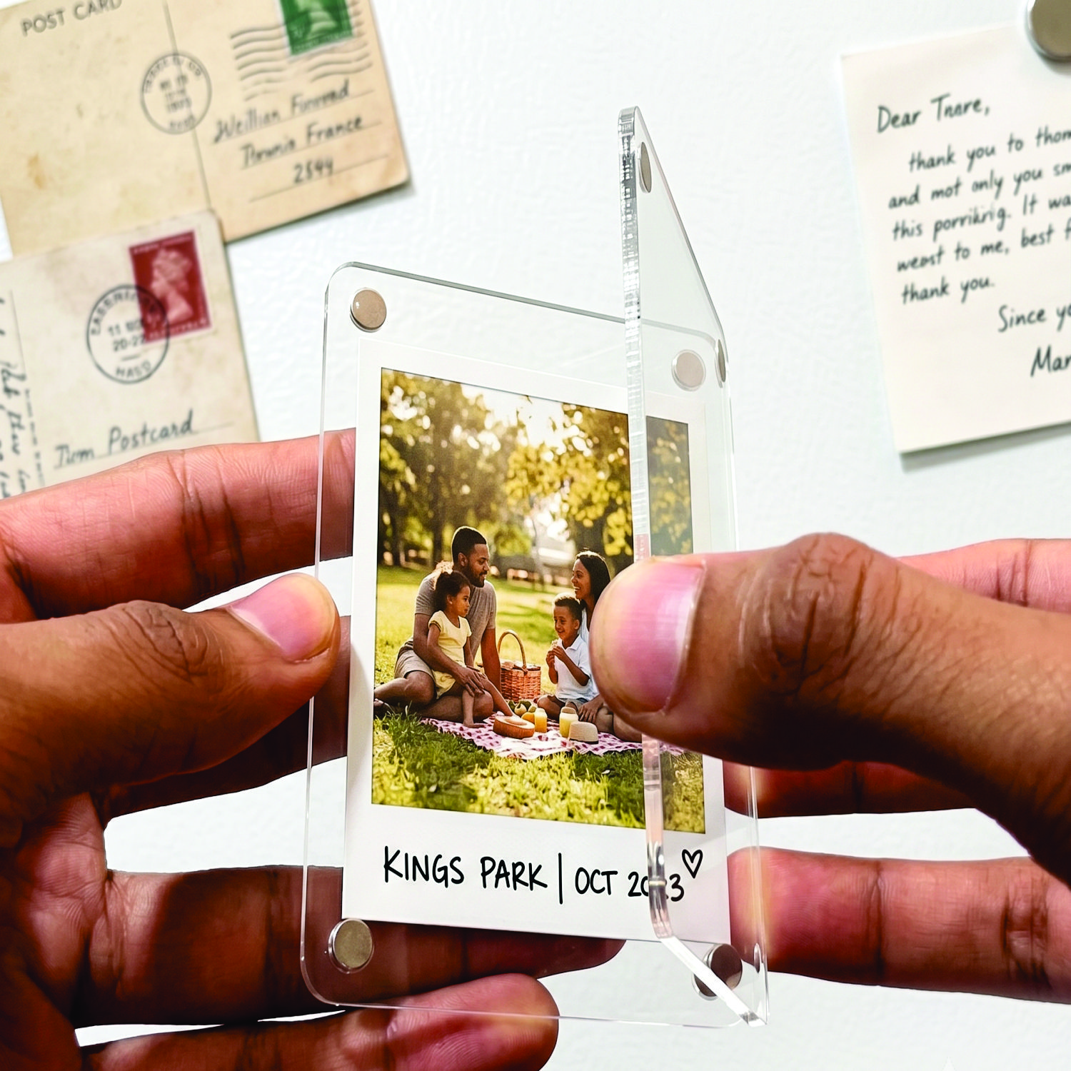 Acrylic Polaroid Fridge Magnets